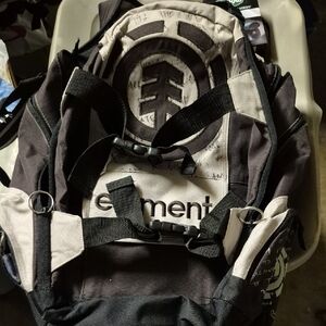Element Black and Tan Men's Backpack